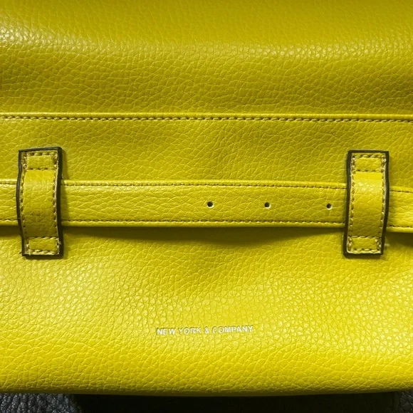 New York &. Co. Yellow Belted Fanny Pack - Picture 5 of 13